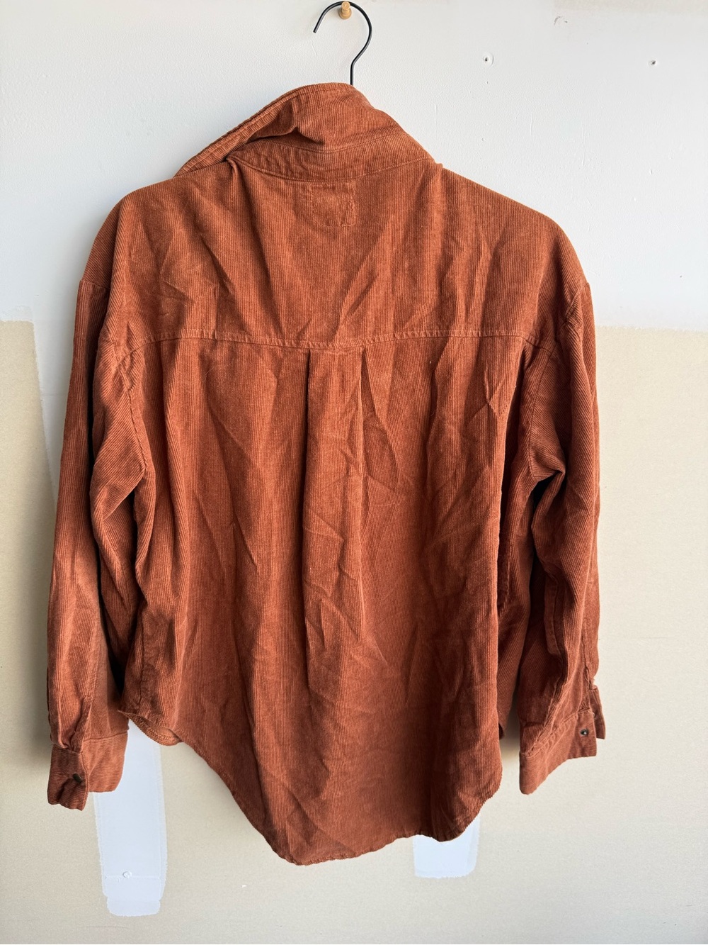 Modern Republic Rust Corduroy Shirt Jacket - Lightweight Layer - Picture 3 of 3